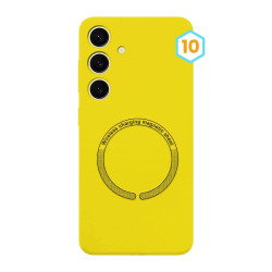 Funda Silicona Liquida con Magsafe para Samsung Galaxy S24 Plus 19-Colores