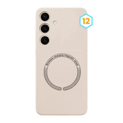 Funda Silicona Liquida con Magsafe para Samsung Galaxy S24 Plus 19-Colores