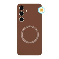 Funda Silicona Liquida con Magsafe para Samsung Galaxy S24 Plus 19-Colores