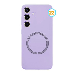 Funda Silicona Liquida con Magsafe para Samsung Galaxy S24 Plus 19-Colores