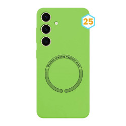 Funda Silicona Liquida con Magsafe para Samsung Galaxy S24 Plus 19-Colores