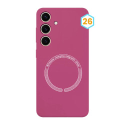 Funda Silicona Liquida con Magsafe para Samsung Galaxy S24 19-Colores