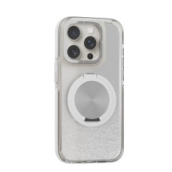 Funda Purpurina con Soporte 360 Apokin iPhone 15 Pro Max 2 Colores