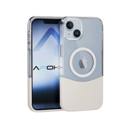 Funda Acrilica con Magsafe Mixta Apokin iPhone 15 Plus - 4 Colores