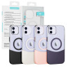 Funda Acrilica con Magsafe Mixta Apokin iPhone 11 4 Colores