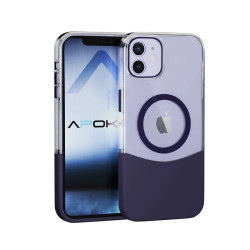 Funda Acrilica con Magsafe Mixta Apokin iPhone 11 4 Colores
