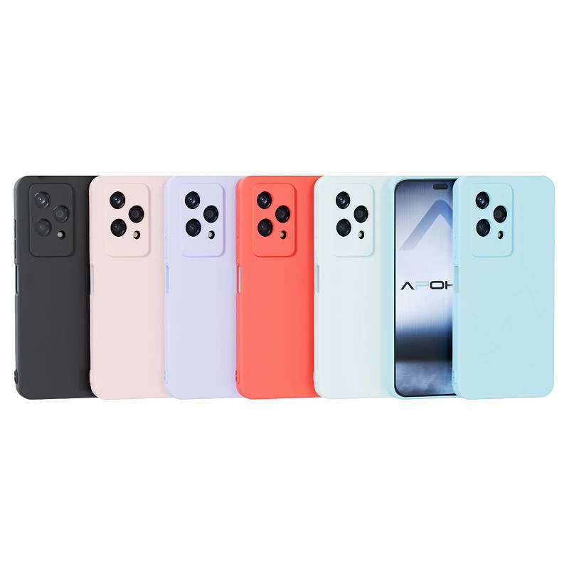 Funda Silicona Suave Honor 200 Lite 7 Colores