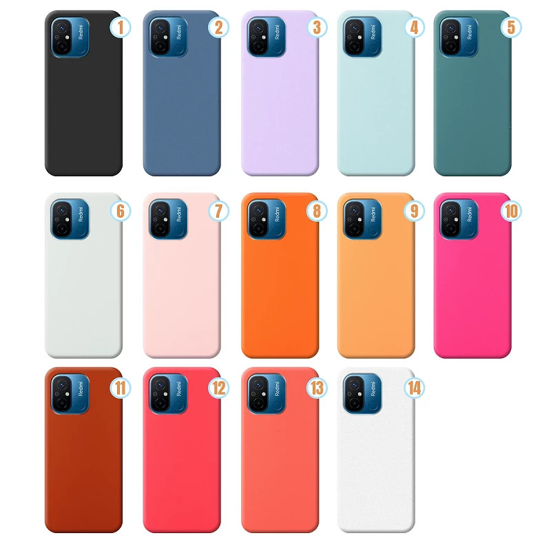 Funda Silicona Liquida Efecto Piel Xiaomi Note Pro 13 5G disponible en 14 Colores