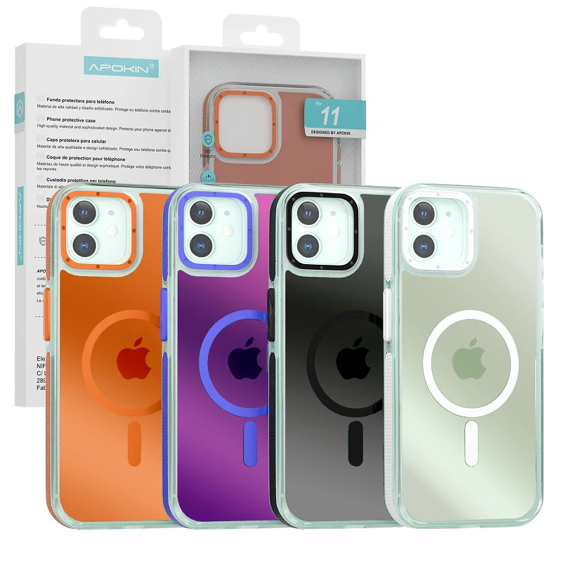 Funda Camaleon Apokin iPhone 11 Magsafe 4 Colores