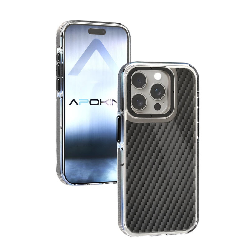Funda Efecto Carbono iPhone 15 Pro Max