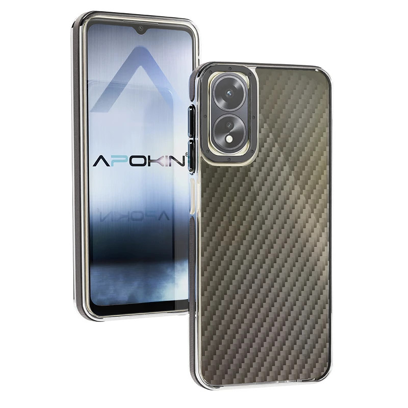 Funda Efecto Carbono Oppo A38 4G