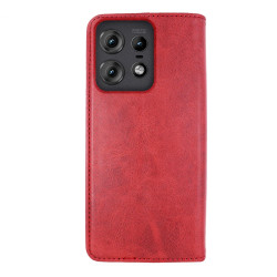 Funda Tapa con Tarjetero Moto Edge 50 Pro Polipiel - 4 Colores