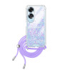 AIR* Funda Gel transparente con Cordón Oppo A60 4-Colores