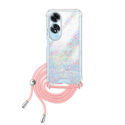 AIR* Funda Gel transparente con Cordón Oppo A60 4-Colores