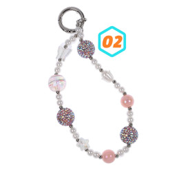 Pulsera para Colgar Móvil Brillante 20 Diseños