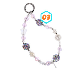 Pulsera para Colgar Móvil Brillante 20 Diseños