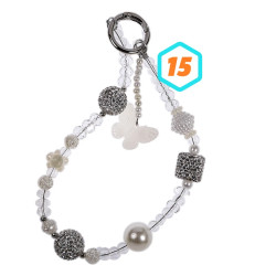 Pulsera para Colgar Móvil Brillante 20 Diseños