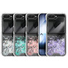 Funda Gel transparente purpurina Samsung Flip 6 4 -Colores