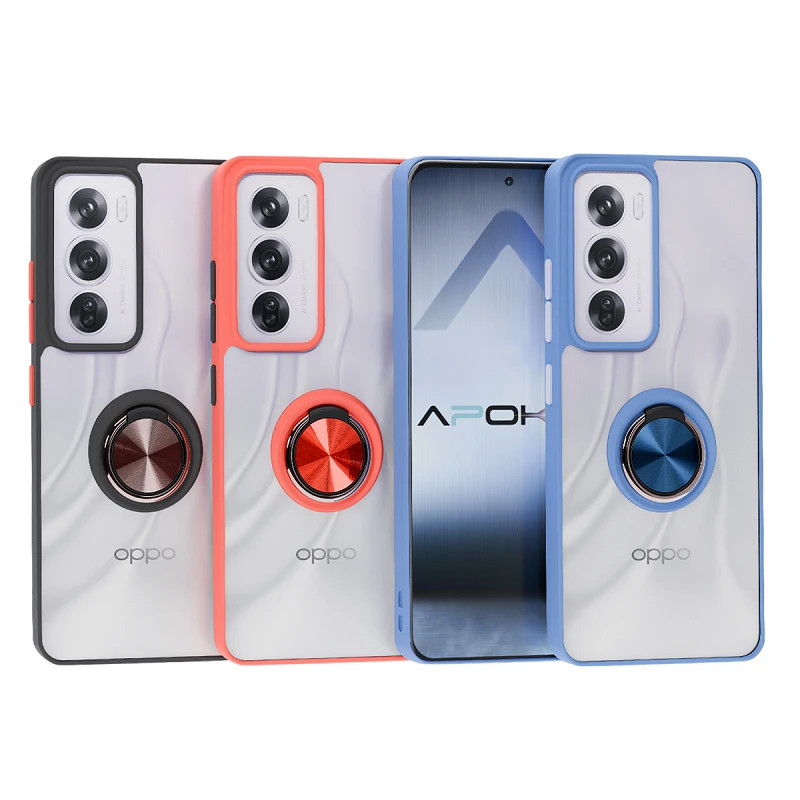 Air* Funda Gel Oppo Reno 12 Pro 5G Iman con soporte Smoked