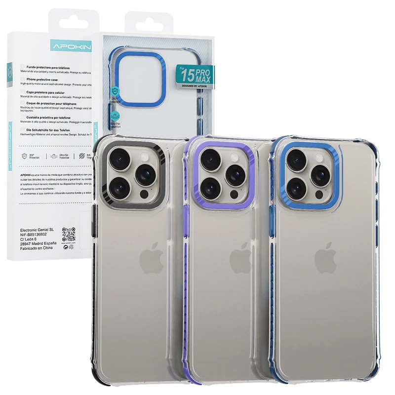 Funda Apokin Rock iPhone 14 Pro 3-Color