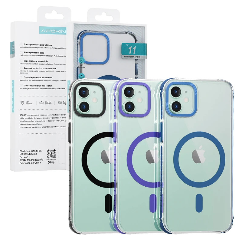 Funda Magsafe Rock Apokin iPhone 11 3-Color