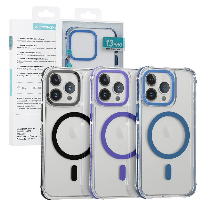 Funda Magsafe Rock Apokin iPhone 13 Pro 3-Color