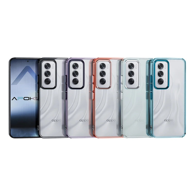 Funda Acrílica Transparente para Oppo Reno 12 5-Colores