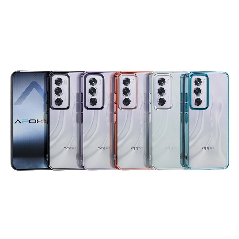 Funda Acrílica Transparente para Oppo Reno 12 Pro 5-Colores
