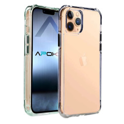 Funda Silicona iPhone 12 Pro Max Transparente 3.3MM Extra Grosor