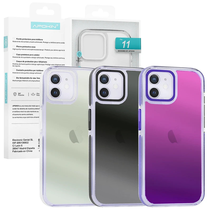 Funda Camaleon Apokin iPhone 11 3 Colores