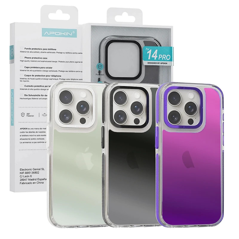 Funda Camaleon Apokin iPhone 14 Pro 3 Colores
