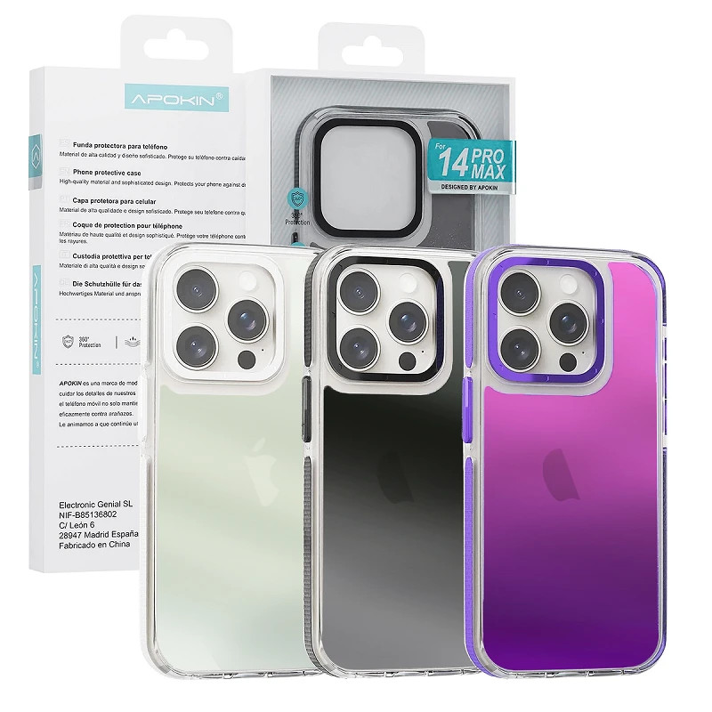 Funda Camaleon Apokin iPhone 14 Pro Max 3 Colores