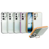 Funda Acrilica Borde Silicona son Soporte Cubrecamara Xiaomi Redmi Note 13 4g en 4-Colores
