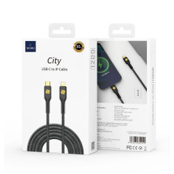 Wiwu Cable Tipo-C a lightning C035 30W City 1M Blanco