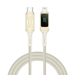Wiwu Cable Tipo-C a Lightning C038 30W Titan 1.2M Blanco