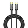 Wiwu Cable Tipo-C a Lightning C016 30W Geek 1.2M Blanco