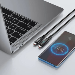 Wiwu Cable Tipo-C a Lightning C020 30W Thor 1.2M Negro