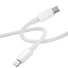 Wiwu Cable Tipo-C a Lightning C008 Classic 30W 1.2M Blanco