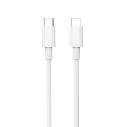 Wiwu Cable Tipo-C a Tipo-C C008 Classic 100 W 1.2M Blanco