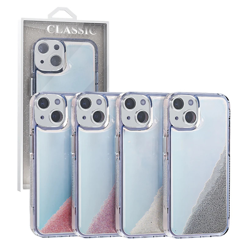 Funda Glitter Bumps iPhone 15 - 4 Colores