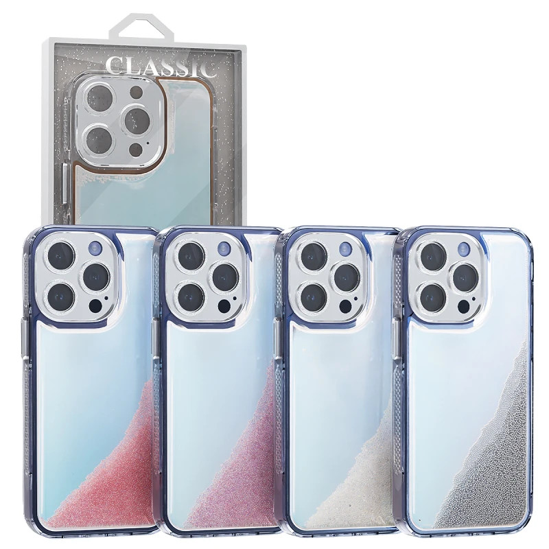 Funda Glitter Bumps iPhone 15 Pro - 4 Colores