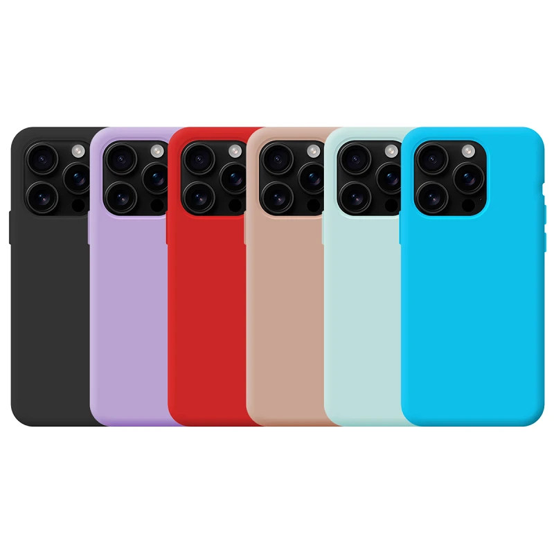 Funda Silicona Suave iPhone 16 Pro - 7 Colores