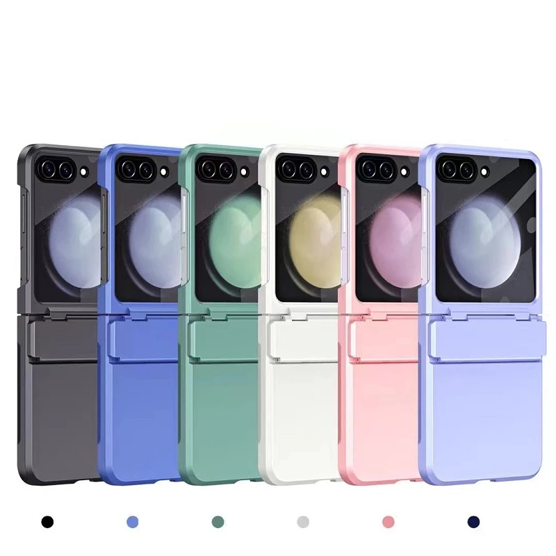 Funda Rígida con Protector Trasero para Samsung Flip-6 6 Colores