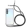 Funda Gel transparente Anti-golpe con Cordon - Samsung Galaxy A25