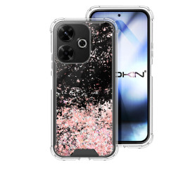 Funda Gel transparente purpurina Xiaomi Redmi 13 4 -Colores