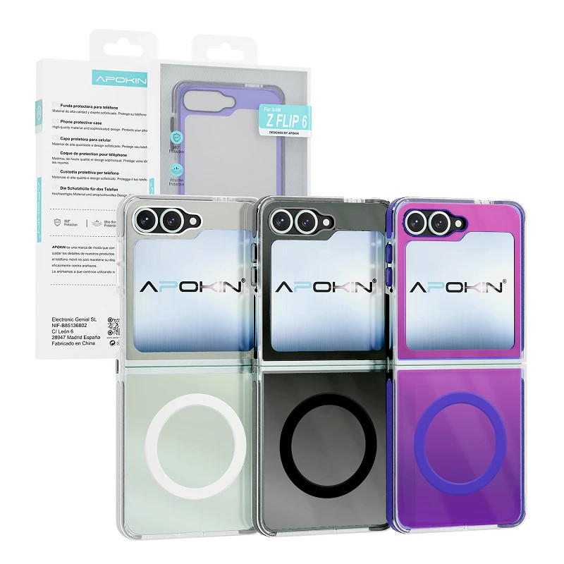 Funda Camaleón con Magsafe para Samsung Z Flip 6