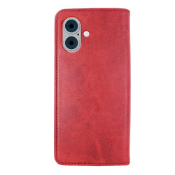 Funda Tapa con Tarjetero iPhone 16 Plus Polipiel - 4 Colores