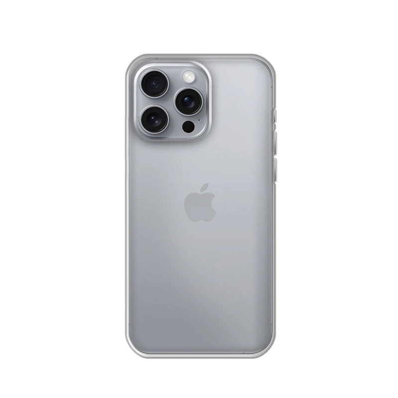 Funda Silicona iPhone 16 Pro Transparente 2.0MM Extra Grosor