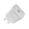 Cargador Rapido Entrada PD 25w 3.0A Sin Cable APOKIN Blanco