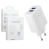 Cargador Doble USB-A 2.4 A Sin Cable APOKIN PC913Y - Blanco